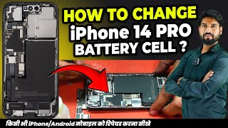 Mobile Repairing Practical Training | iPhone 14 Pro Battery Cell Change | Mobile repair course