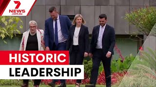 Jess Wilson becomes Victoria's first female Liberal leader | 7NEWS