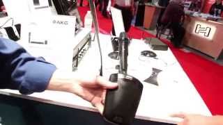 AKG: STS DAM+ and CBL31 WLS - Empire Pro - InfoComm 2014