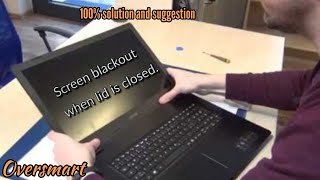 Laptop screen stays black after opening the lid | Problem Solved 2021