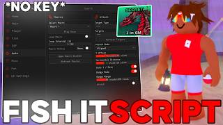 [❤️UPD] Fish It Script *NO KEY* 10x Speed Fishing, Autofarm, Auto Perfect + MORE!