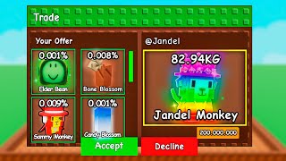 Trading Rainbow Jandel Monkey For 12 Hours!