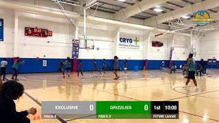 Grizzlies vs Exclusive - Future League 🔥🏀🔥
