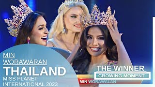 Miss Planet international 2023 is Miss Thailand: Min Worawaran Be the first crown in Thailand