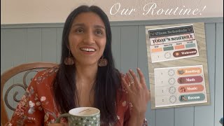 Routines and Schedules! 2nd Grade Homeschool Rhythm and Brief Curriculum Reviews One Month In