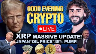 🚨 BREAKING: XRP DOMINO THEORY STARTS NOW! 🚨 JAPAN OIL PRICES SPIKE & CLARITY ACT *MASSIVE* UPDATE!