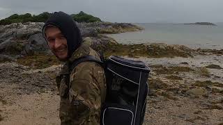 Beach Metal Detecting Scotland UK With XP Deus 2 Ten Hole Dig