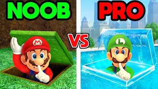NOOB vs PRO: SECRET Rooms in Mario Odyssey!