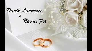 Wedding: Naomi and David