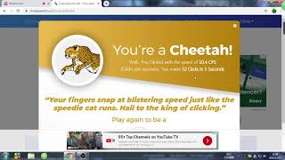 My CPS (Clicks Per Second)