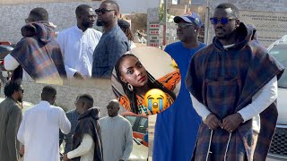 Halima Gadji's funeral...? Khalil Thiam arrives with sadness. It's sad, Ndeysaan.