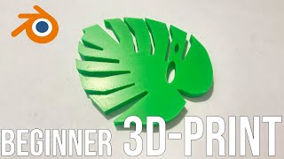 BEGINNER - 3D Model and PRINT in 10 minutes