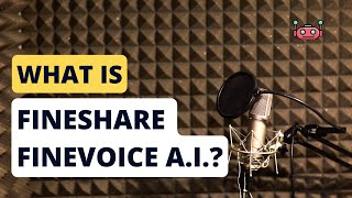 What is FineShare FineVoice A.I.? (Voice recording and editing for content creation)