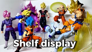 New Shelf Display (dbz,naruto,spiderman)
