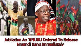 Biafra🔥! Jubilation In Igbo Land As Tinubu Receives Powerful Order To Release Nnamdi Kanu 