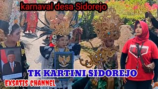 Karnaval Desa Sidorejo 2024 TK KARTINI Sidorejo ikut meramaikan#ExsatisChannel#Karnaval