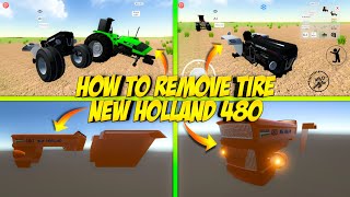 NEW HOLLAND 480 🙀 HOW TO REMOVE ALL PARTS OF TRACTOR? 🤔 INDIAN DESI SIMULATOR 3D