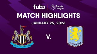 Newcastle United vs. Aston Villa | PREMIER LEAGUE HIGHLIGHTS | Week 23 | Fubo Canada