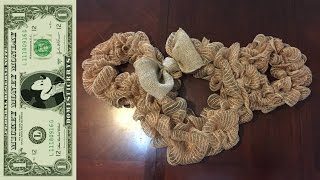 Money Saving DIY Disney Mickey Wreath | Mickey Money Monday E. 38 | DISNEY ON A BUDGET