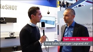 ISE 2019 Limid interviewt Legrand AV  (Vaddio HuddleSHOT en RoboSHOT)