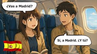 20 Minutes of Airport Conversations (A1–A2) | Practice Spanish for Travel