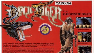 Black Tiger Arcade Game - Capcom - (1987) Golden Age Arcade Classic! #atgames
