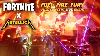 Fortnite x Metallica: "Fuel. Fire. Fury." Full Concert Live Event! (No Commentary)
