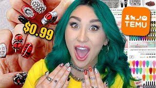 Testing the CHEAPEST nail supplies off TEMU  *is it worth it?!!*