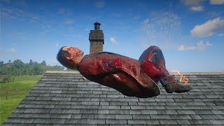 RDR 2 - Funny moments & Brutal kill Ragdolls _ No Mercy  [Vol 176]