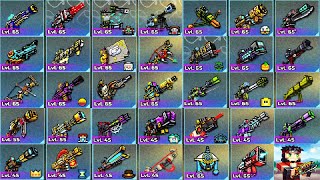 Pixel Gun 3D - Using All Mythical Sniper Weapons Challenge