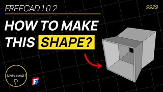 ⬜ FreeCAD Tapered Pad - Tapered Extrusion - FreeCAD Part Design Workbench