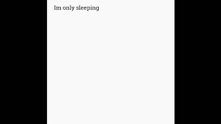 Louis Kennedy - I'm Only Sleeping