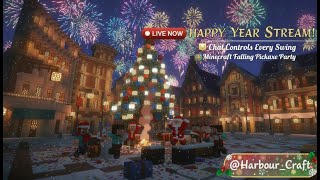 🎄 New Year Falling Pickaxe LIVE | Chat Controls the Pickaxe ⛏️