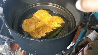 Onion bread Pig pie niluto ko sa kaldero mga ka baker.para sa mga walang oven.