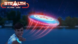Level Up Outdoor Fun with the Stealth LED Flying Disc!