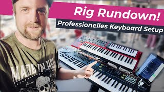Keyboard Rig Setup Rundown of a Professional Live Cover Band Keyboarder