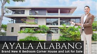 House Tour A63 • "SPECTACULAR 1,600 SQM. Corner House!" • Ayala Alabang NEW 6BR House & Lot for Sale