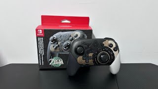 The Legend of Zelda: Tears of the Kingdom Pro Controller Unboxing!