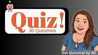 The Letter 'A', Cryptic Quest & Genius Round with Wild Card Feature! 30 question quiz.