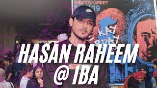 Hasan Raheem @ IBA Karachi | BEST Moments 🔥