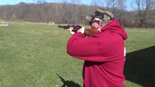 Left handed Sako in .308 1'st shots.