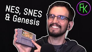 [ASMR] My Game Collection of My Favorite Consoles (NES, SNES and Genesis/Mega Drive)