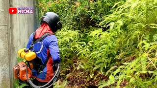 Pisau mesin rumput ini sangat mantap untuk rumput semak dan banyak anak kayu nya #rc84