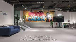 Marmoleum Cocoa  - Retail Garage Berlin Customer | Forbo Flooring Systems UK