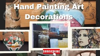 Hand Painting Art Decorations         #video2026  #handpainting  #decorations 