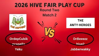 2026 HFPC Round 2 Match 2 Table 1 OrdepCubik vs DrBeeezz
