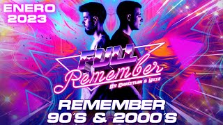 SESION REMEMBER 90 ❤️ 2000 CANTADITAS Enero 2023 TEMAZOS Christian & Yose #remember #cantaditas #90s