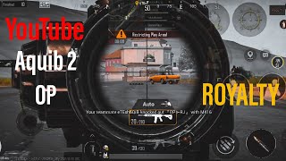 ROYALTY 👑 || AIM ASSIST OFF || BGMI MONTAGE || POCO X3 PRO || AQUIB 2 OP