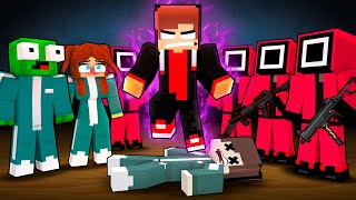DARK JJ SQUID GAME Season 3 Challenge : JJ and MIKEY MAIZEN Minecraft Animation