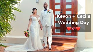 Wedding Day of Kevon & Cecile at Ohana Vila Tobago 🇹🇹